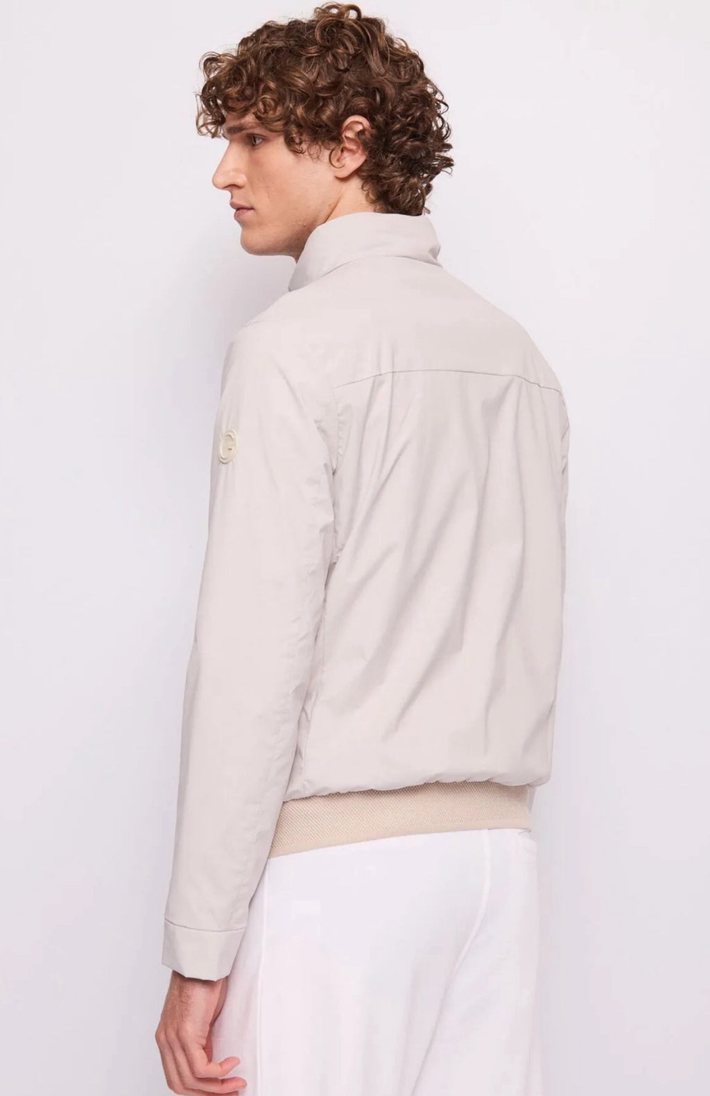 Piumino in nylon trapuntato
