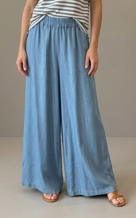 Pantalone ampio con elastico