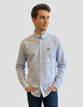 Camicia Aeronautica Militare manica lunga light blue
