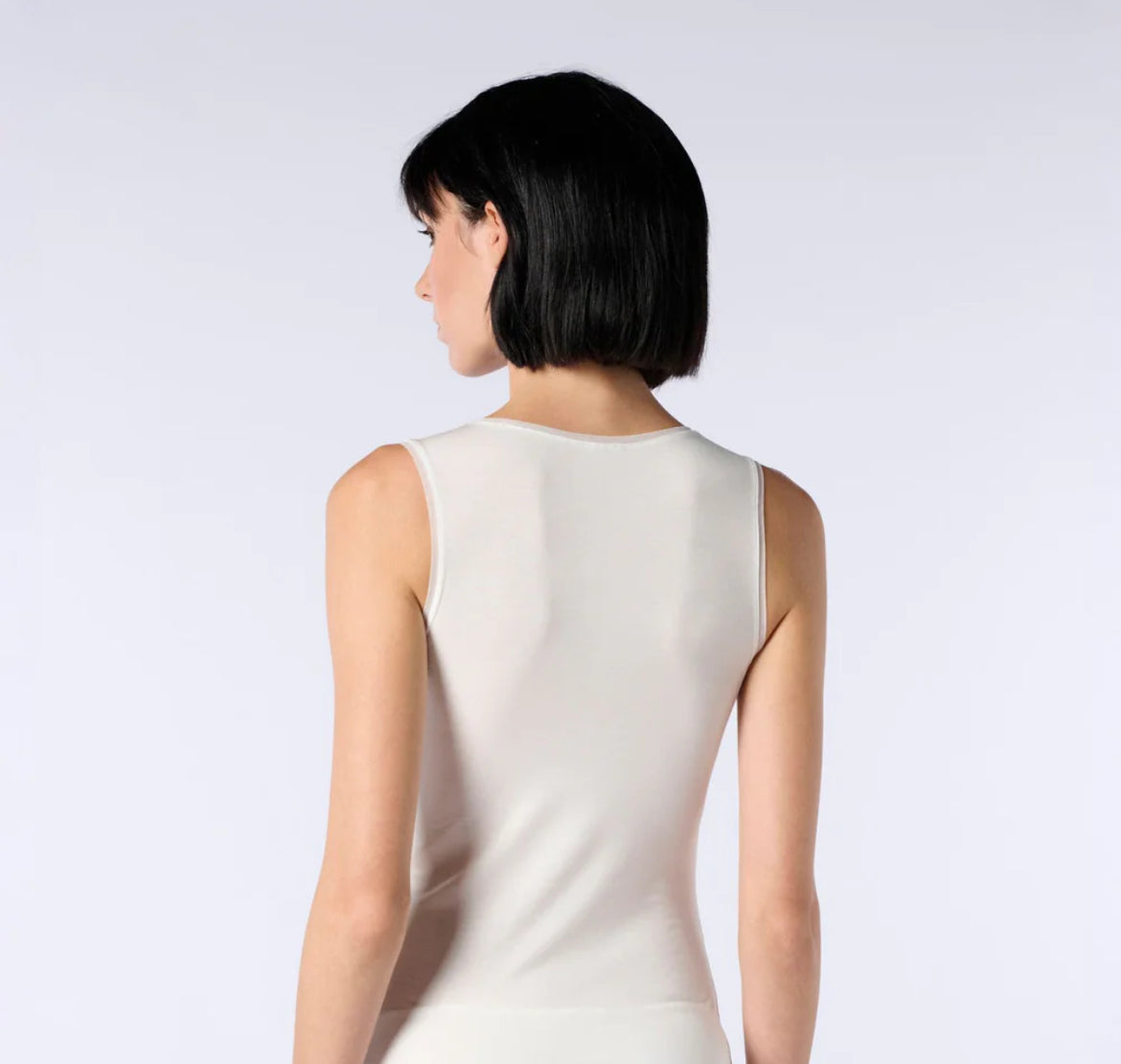 Canotta Spalla Larga in Modal Elasticizzato Perfect Line