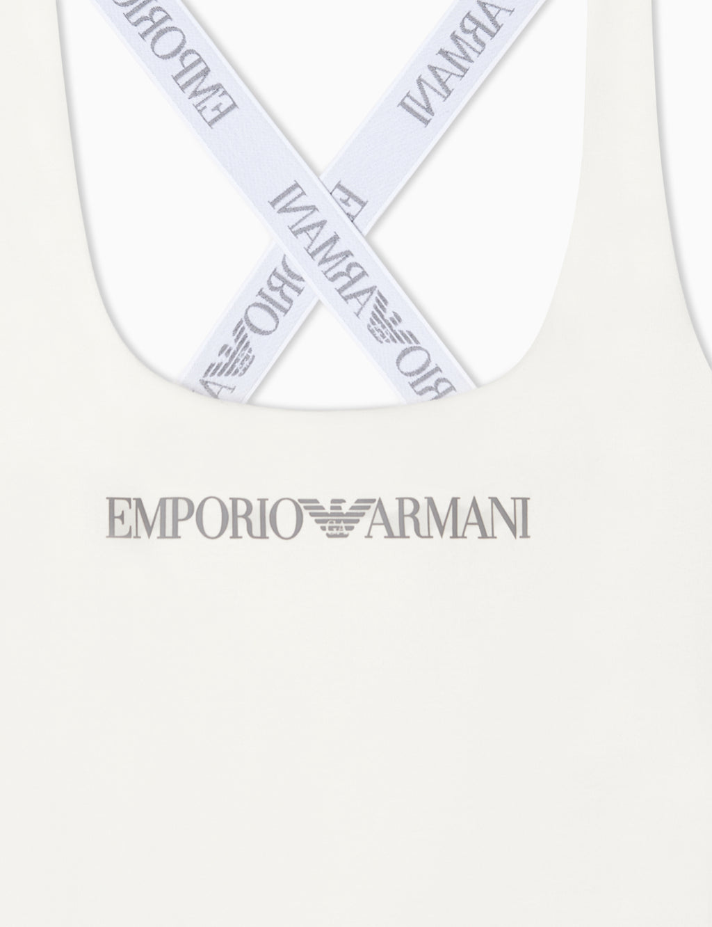 CANOTTA EMPORIO ARMANI IN JERSEY ORGANICO ICONIC LOGOBAND