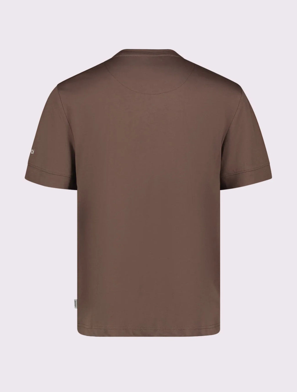 T-shirt con scollo a V in cotone