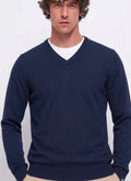 Maglia Gaudì in misto viscosa con scollo a V