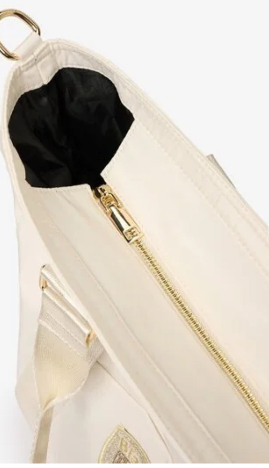 BORSA SHOPPER IN NYLON SILVA01