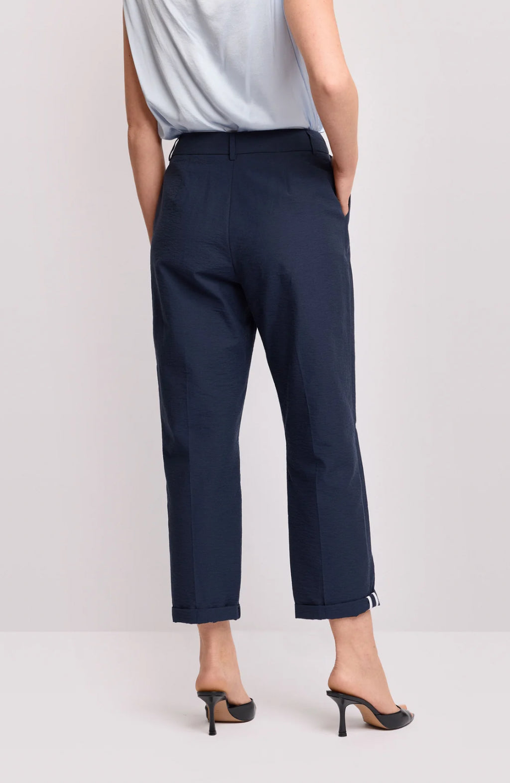 PANTALONI CON RISVOLTO - PAULINO