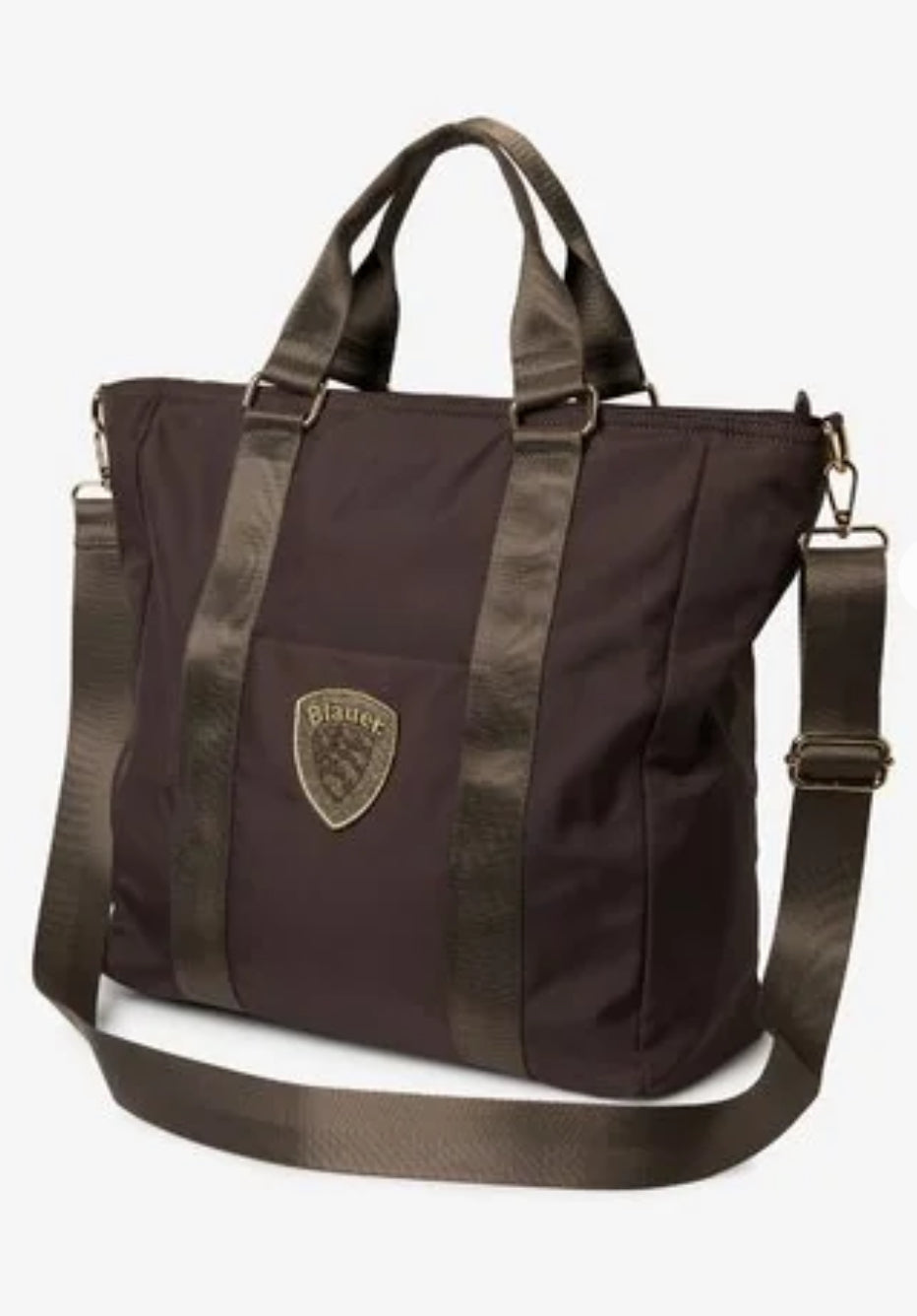 BORSA SHOPPER IN NYLON SILVA01