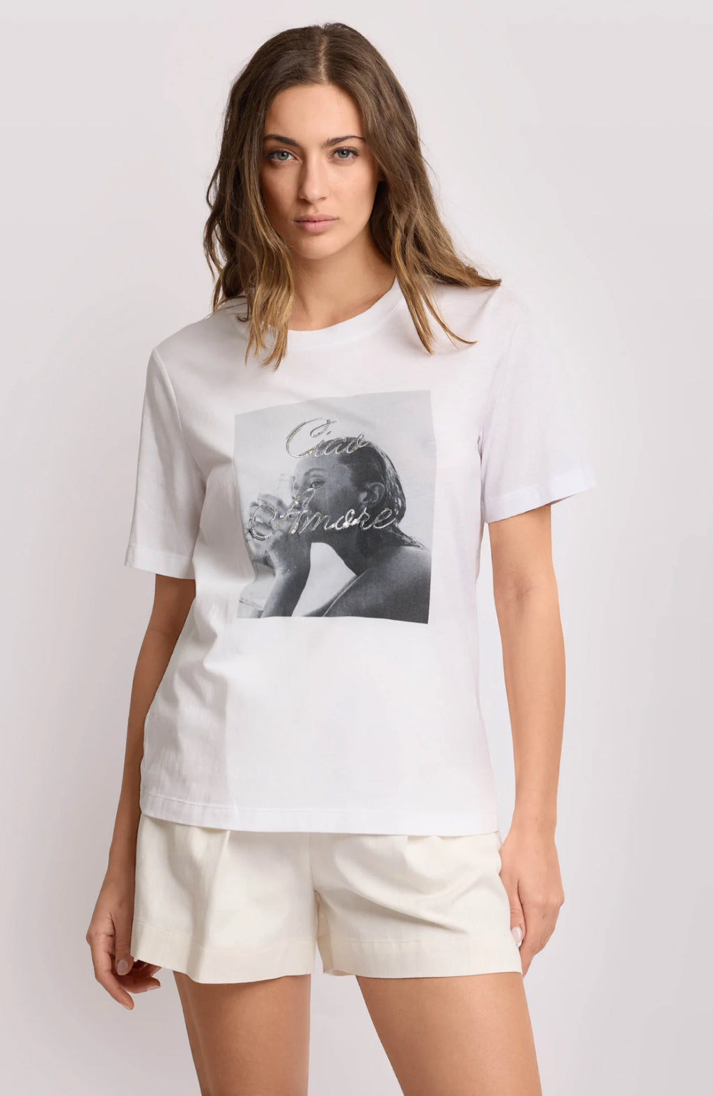 T-SHIRT CON STAMPA FOTOGRAFICA - MARIALUISA