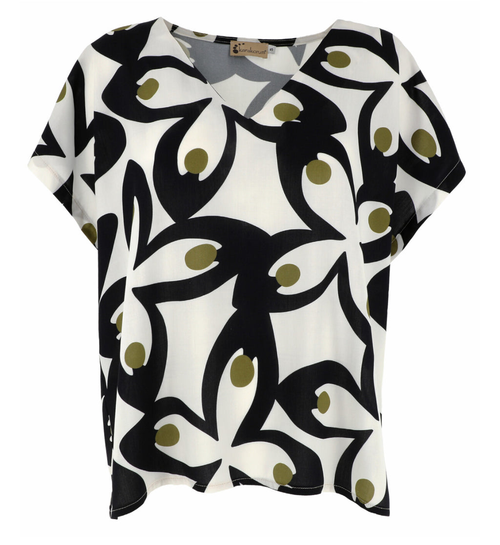 BLUSA FIAMMA NERO | Karakorum