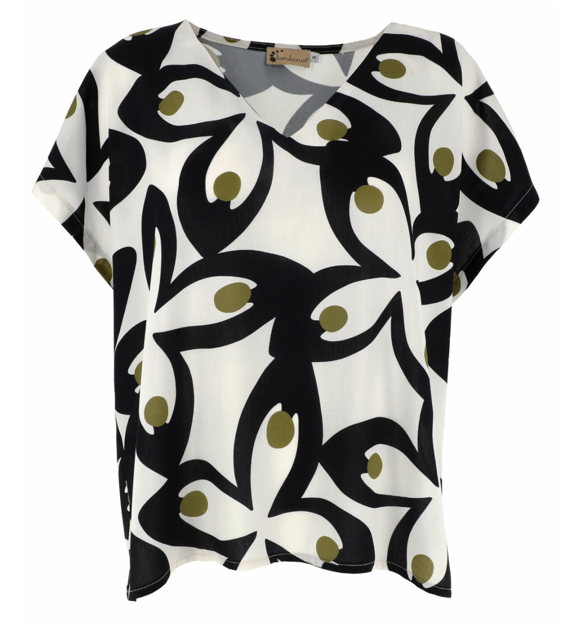 BLUSA FIAMMA NERO | Karakorum