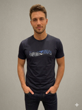 T-shirt con Stampa Emporio Armani