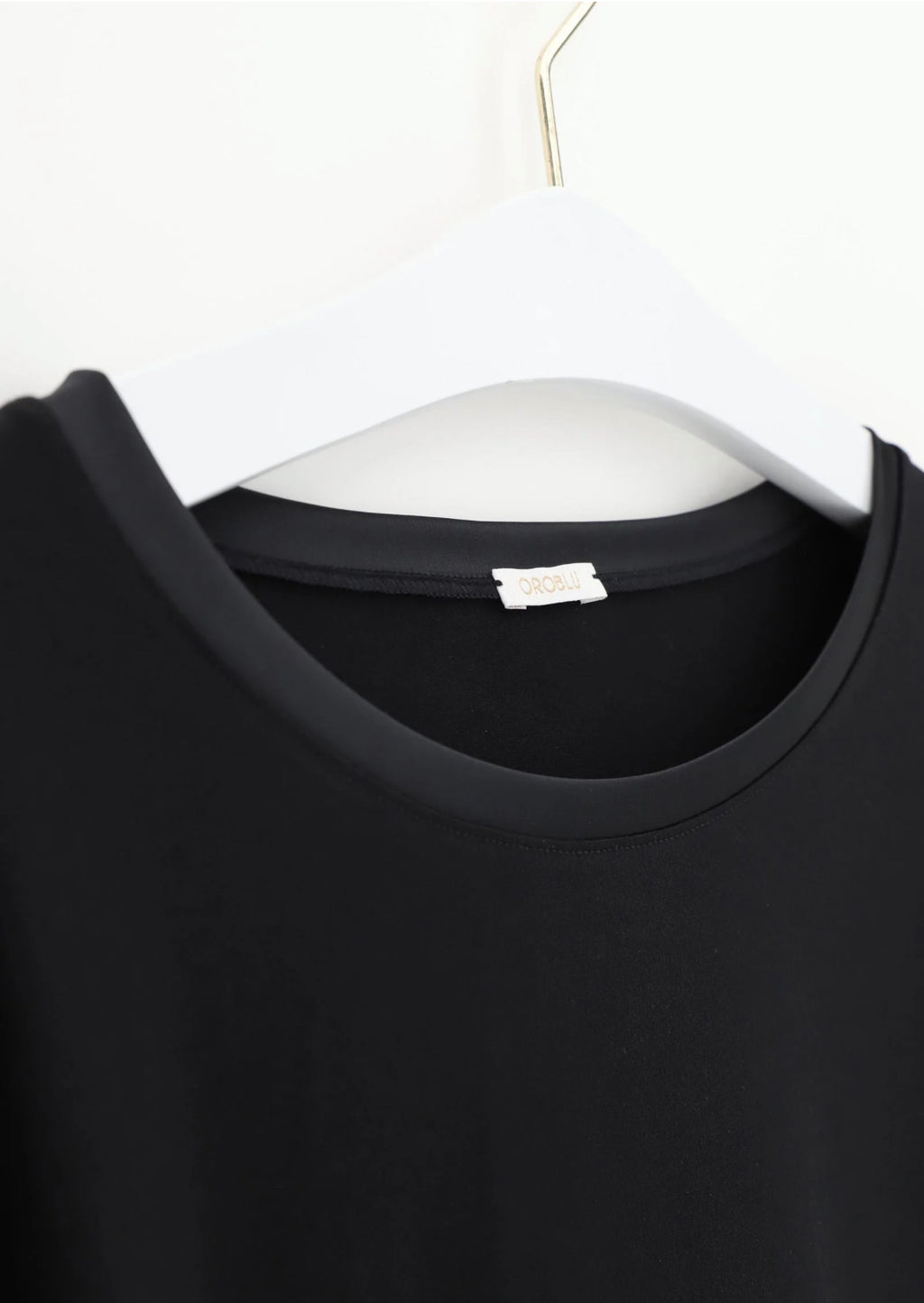 Maglia Manica Lunga in Cotone e Modal Perfect Line Cotton