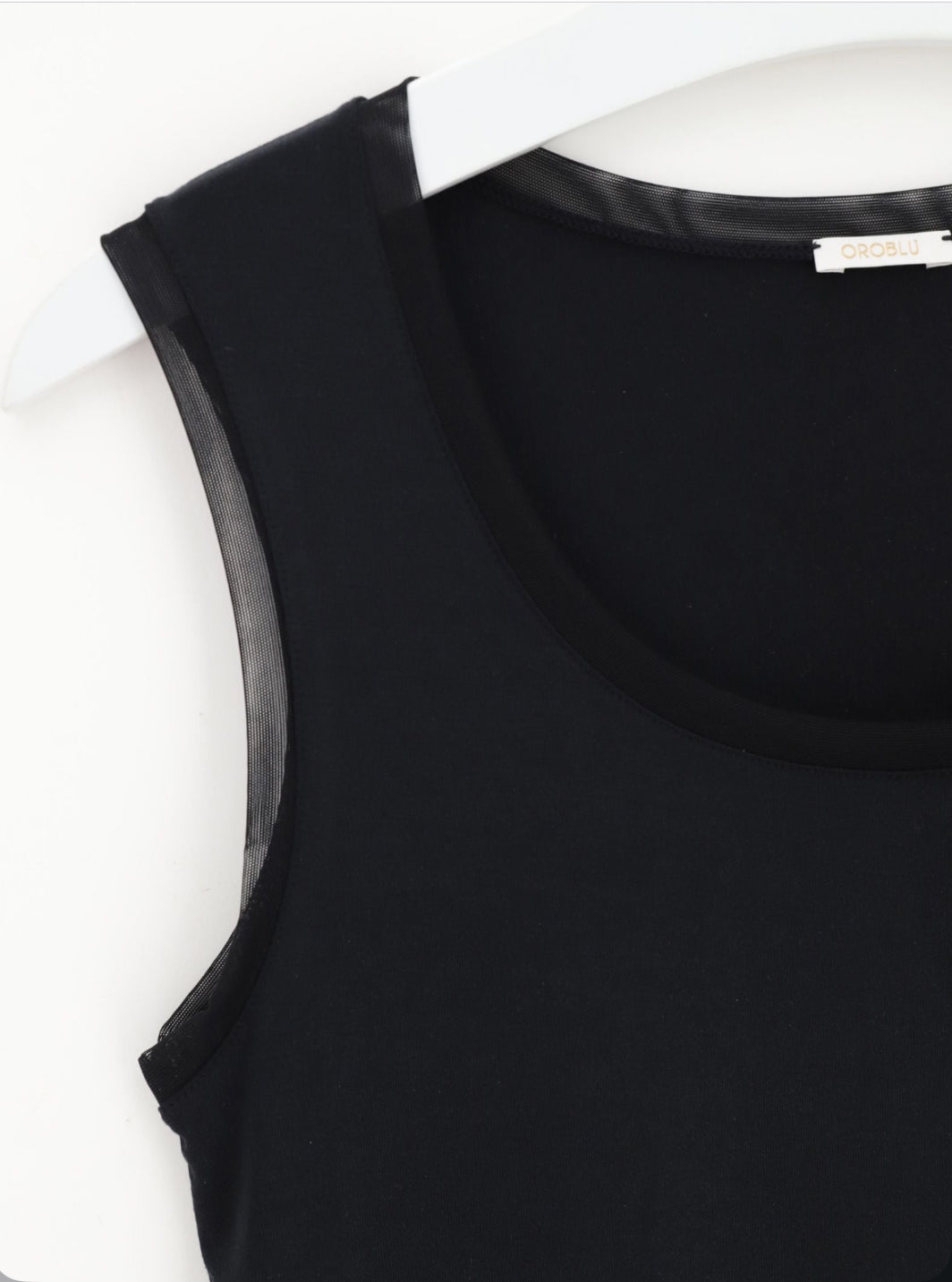 Canotta Spalla Larga in Modal Elasticizzato Perfect Line