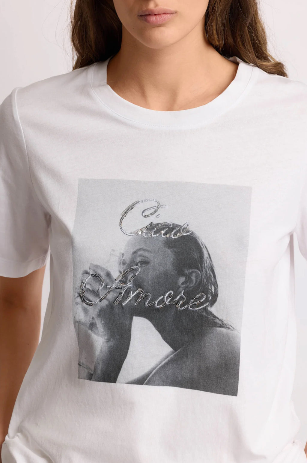 T-SHIRT CON STAMPA FOTOGRAFICA - MARIALUISA