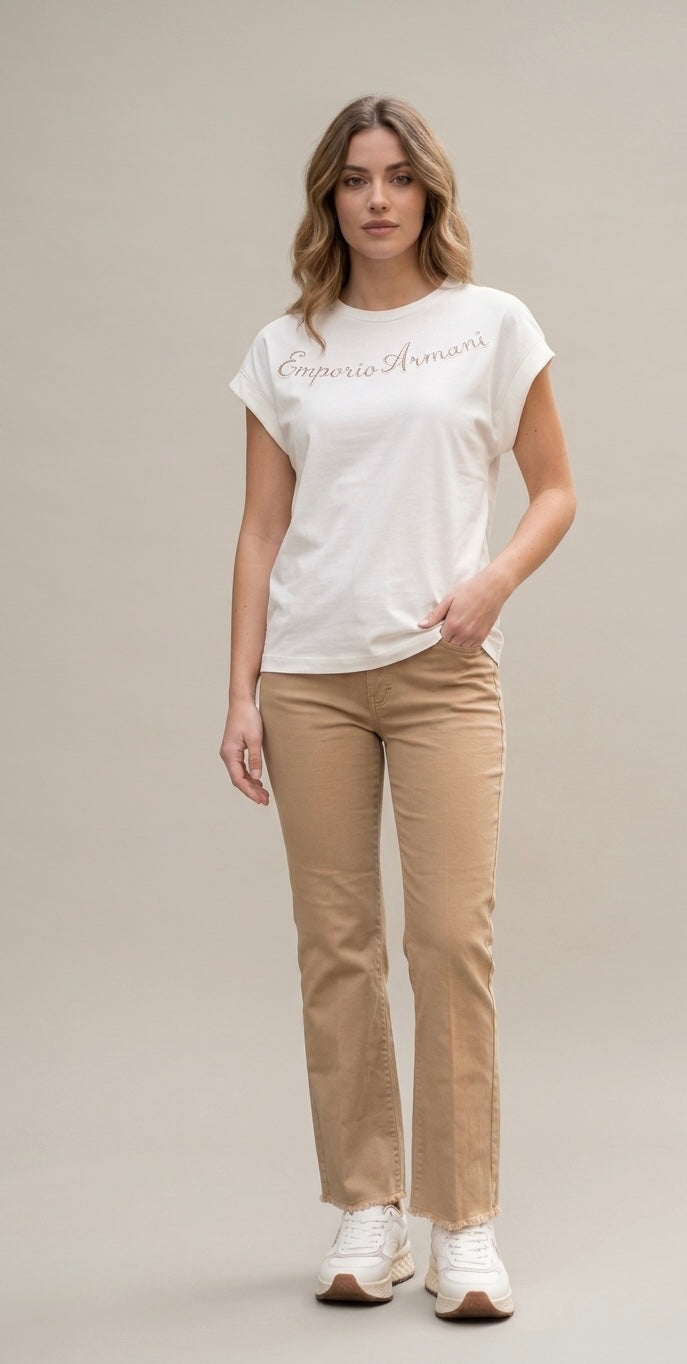 T-shirt Emporio Armani in viscosa