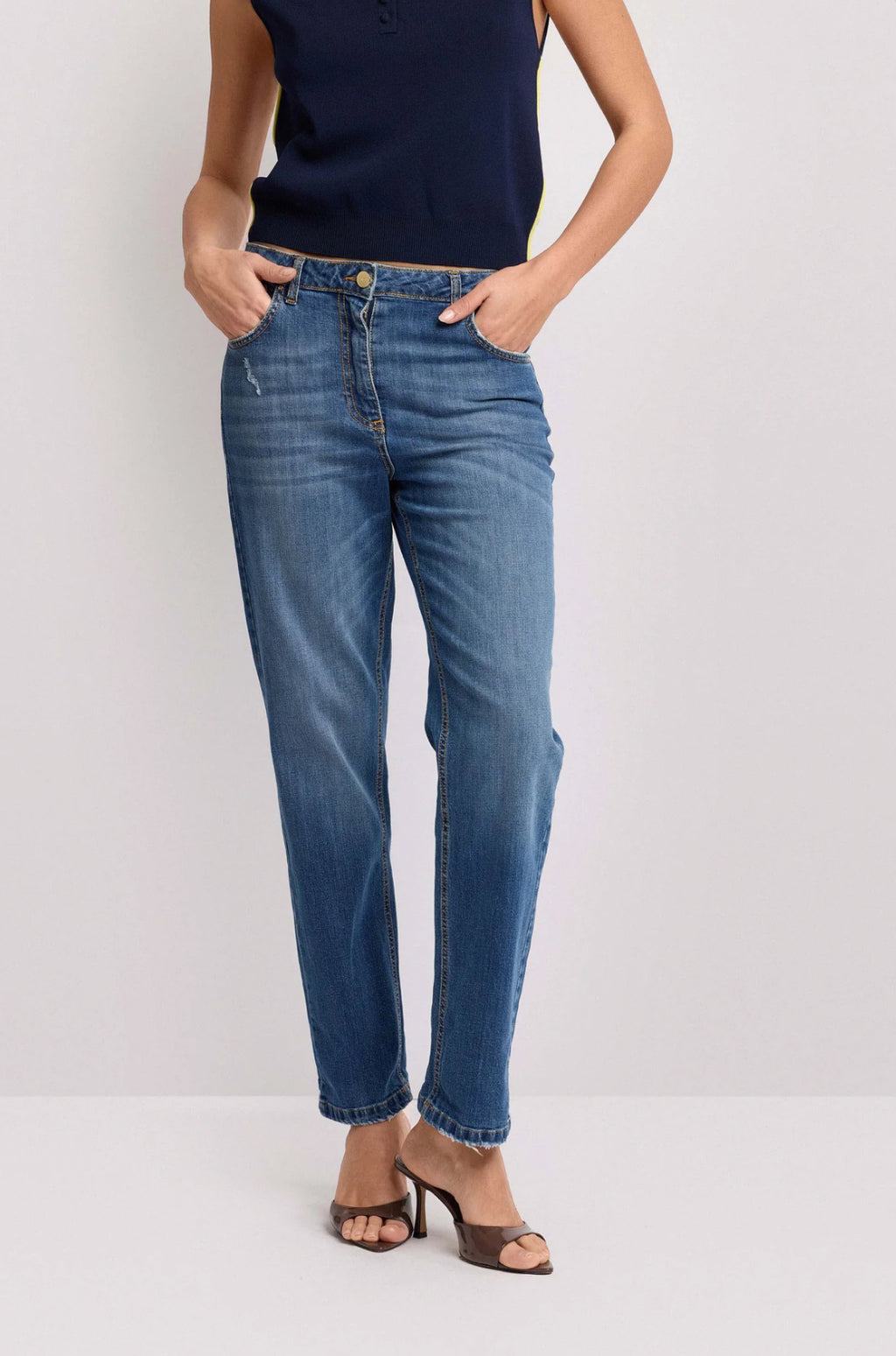 PANTALONI IN DENIM RELAXED FIT - JORIS