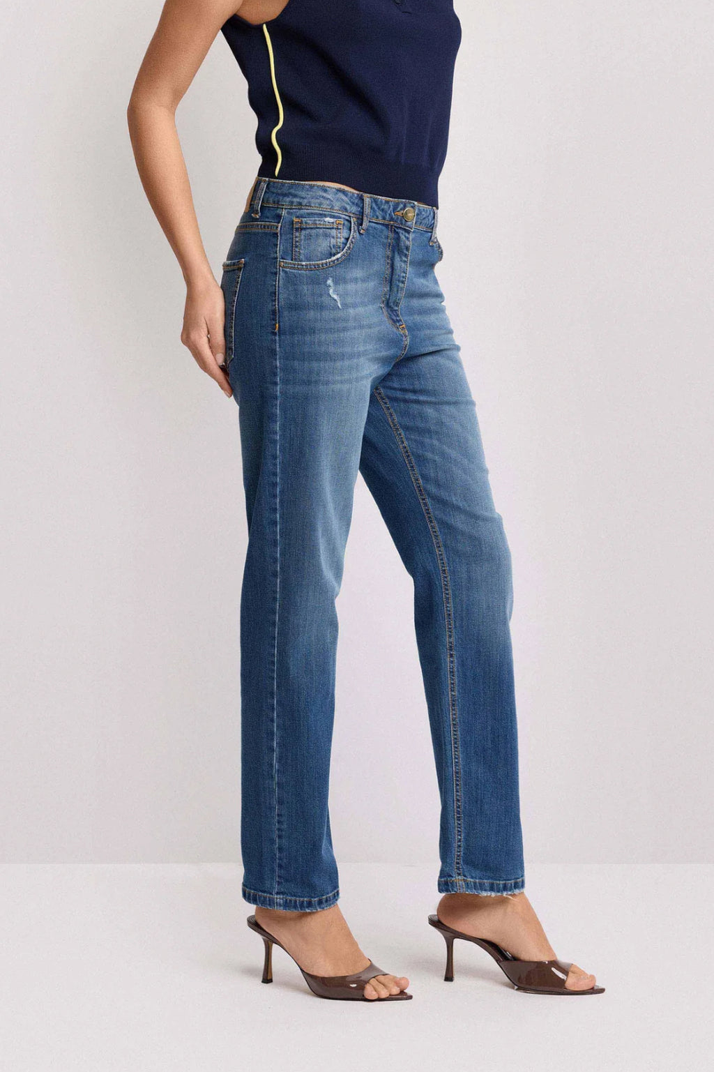 PANTALONI IN DENIM RELAXED FIT - JORIS