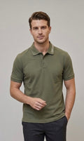 Polo Emporio Armani verde militare