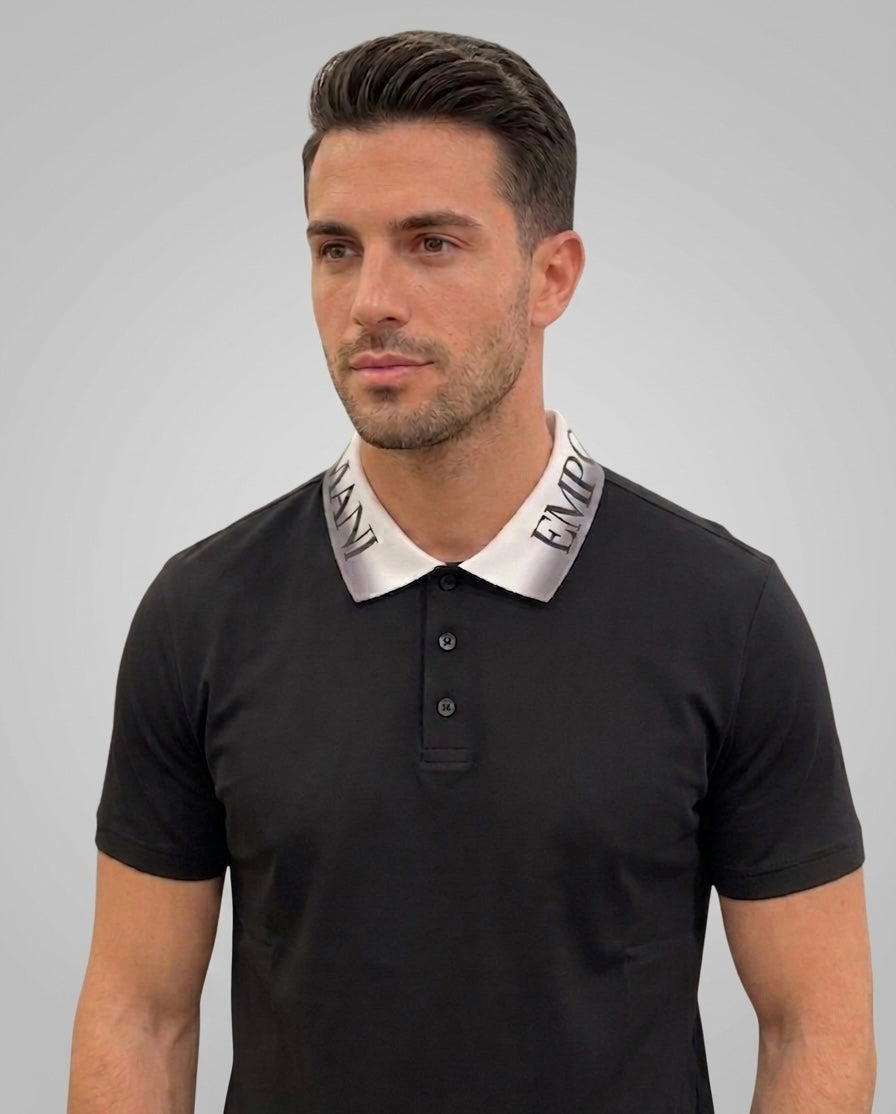 Polo Emporio Armani nero