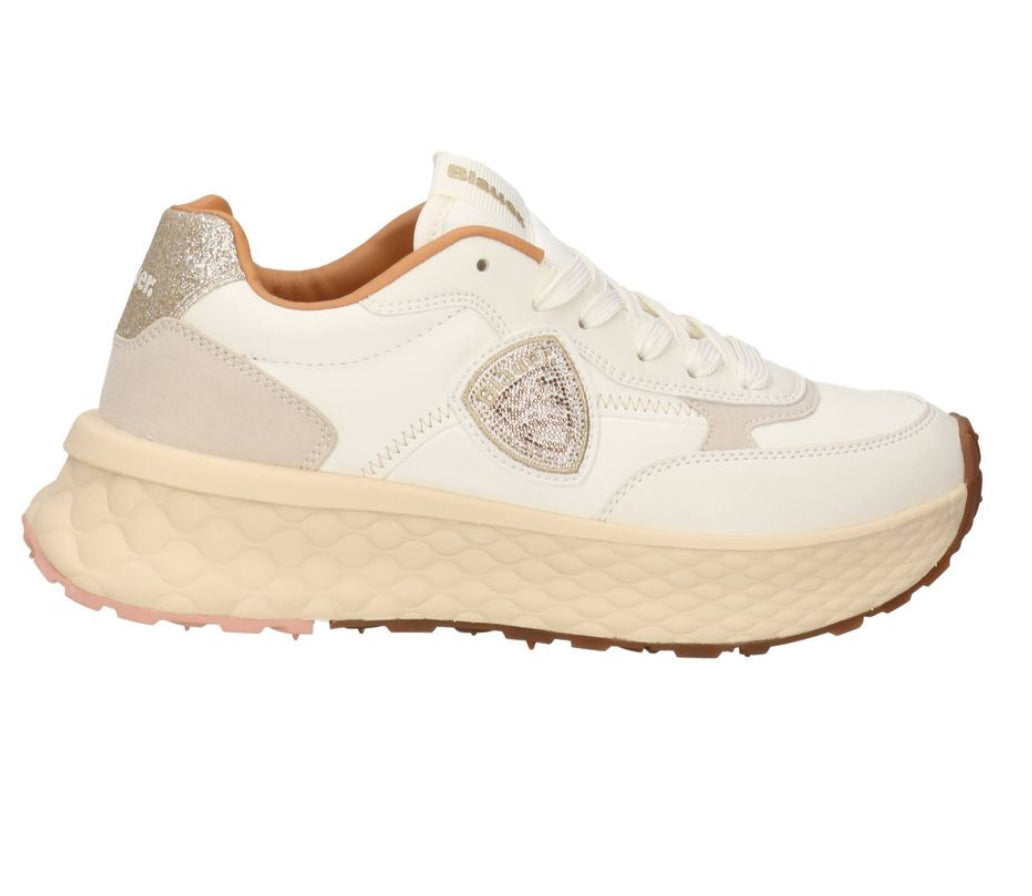 Sneakers Blauer S6LYNN01 crema