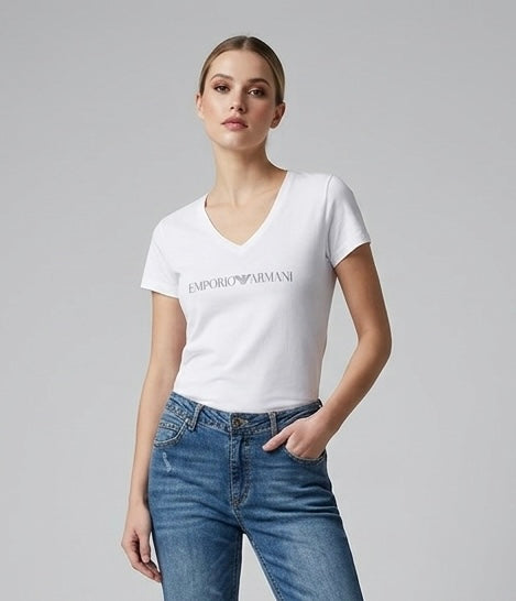 T-shirt Emporio Armani con logo essential