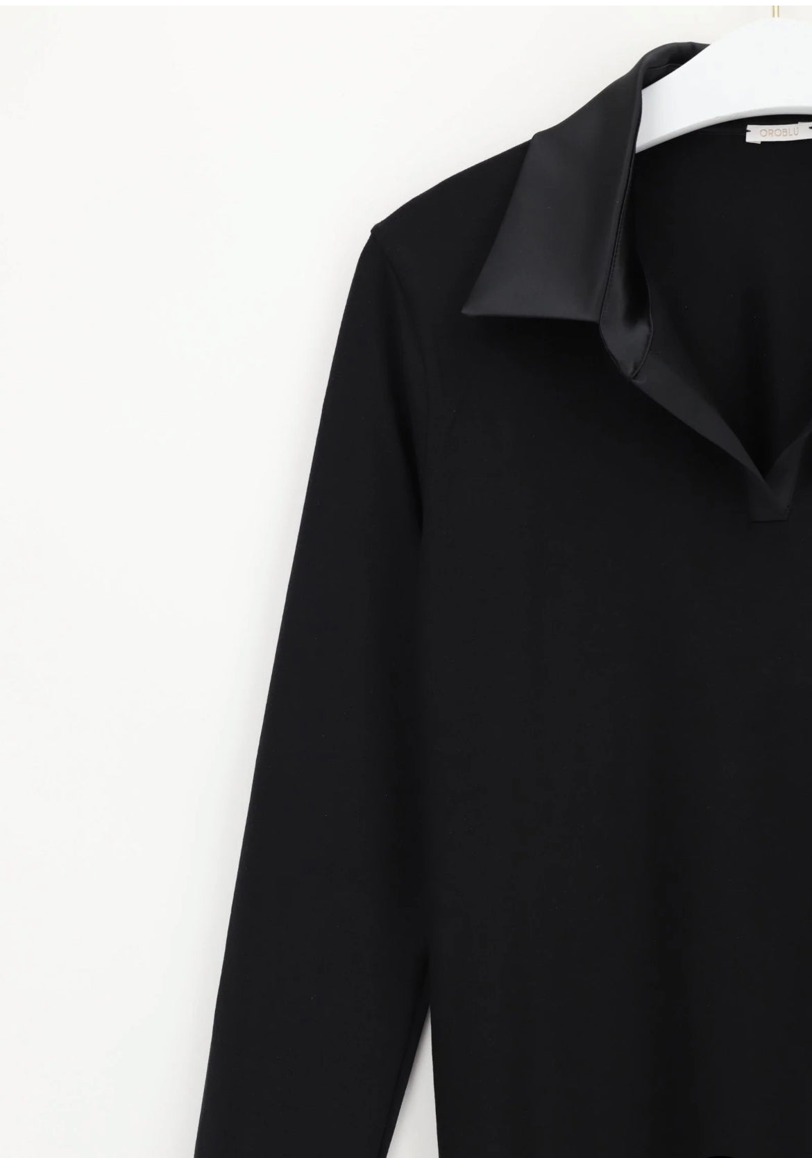 Polo Manica Lunga in Cotone e Modal Perfect Line Cotton